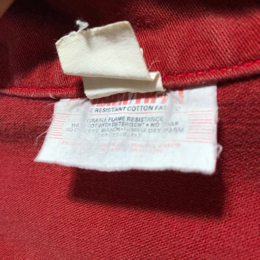 Bell Racestar Flame Resistant Cotton Jacket Red SFI Certified Racing - Picture 11 of 16